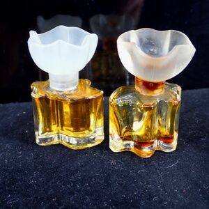 OSCAR de la RENTA Parfum PARIS Vintage Lot of 2 Mini's Made in Paris France 4ml
